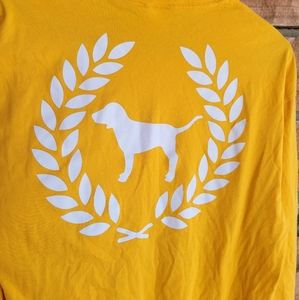 PINK Victoria secret mustard yellow long sleeve